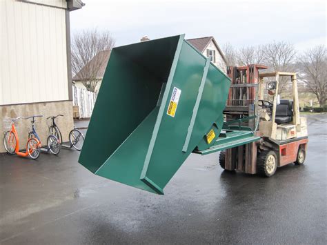 forklift trash hopper parts